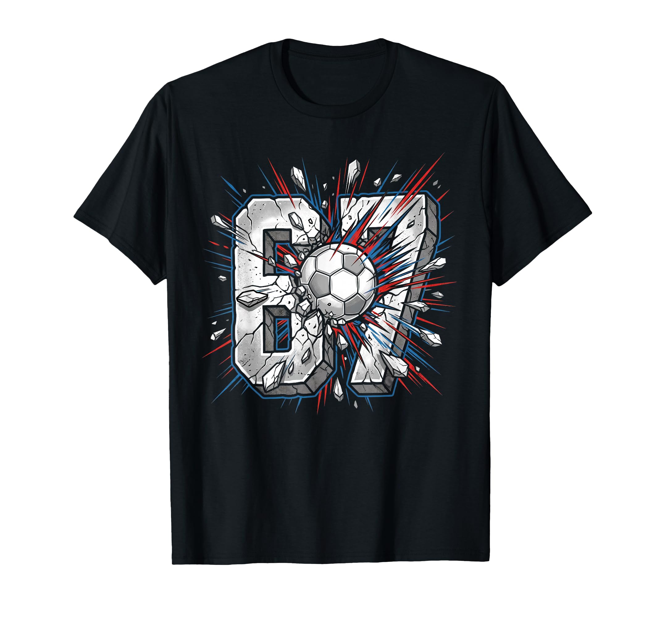 Six Seven Soccer Birthday 67 T-Shirt - Casual Everyday Wear Unisex