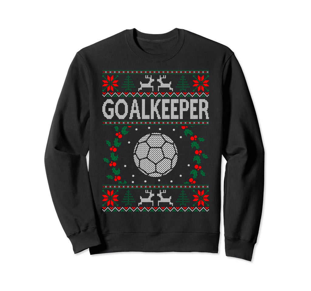 Goalkeeper Handball Sports Ugly Gift Sweatshirt - Graphic Print Unisex