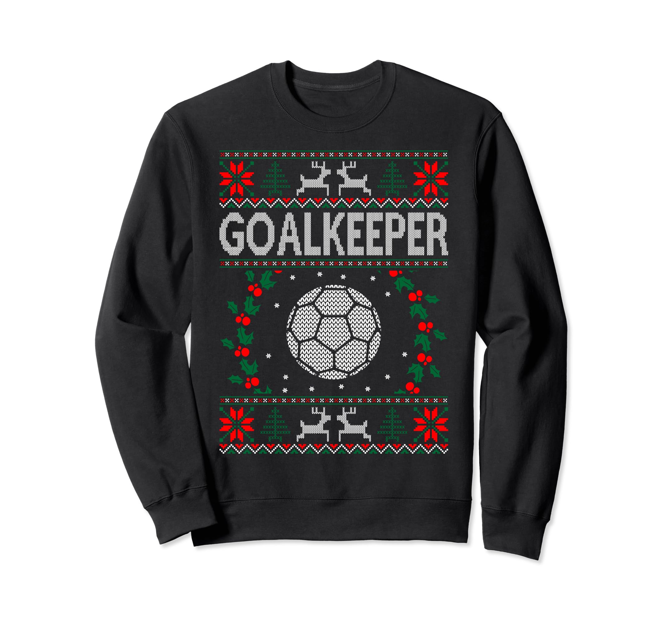 Goalkeeper Handball Sports Ugly Sweatshirt - Fun Novelty Design for Adults