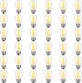 36 Pack S14 LED Bulbs for Outdoor String Lights, Shatterproof Replacement Edison Bulbs for Patio String Lights Outdoor Waterproof, Warm White 2200K, Dimmable, E26 Standard Base