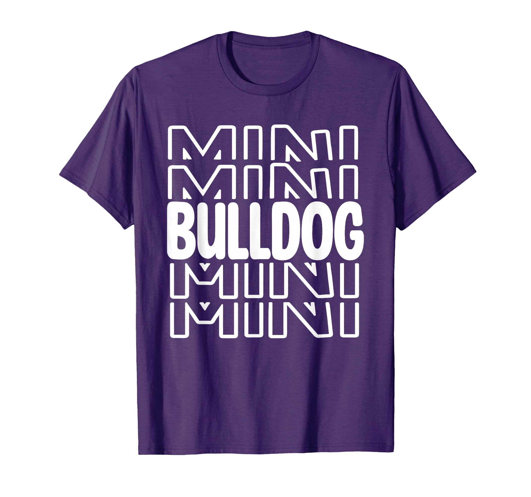 Bulldog Mini Mascot Matching Family T-Shirt - Streetwear Style Men Women