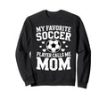 Womens Soccer Mom Mama Mothers Day Sweatshirt - Minimalist Print Men Women