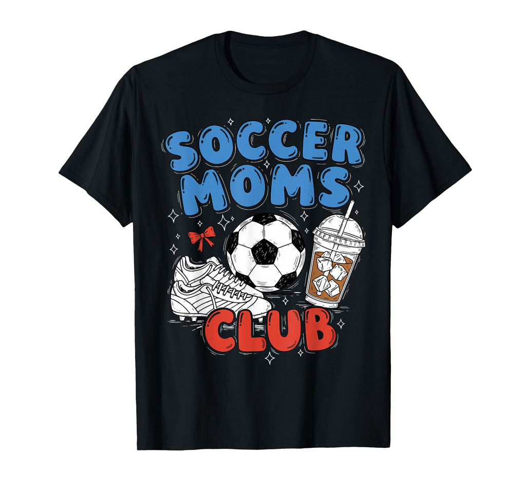 Sport Mom Coquette Bow Iced Coffee T-Shirt - Aesthetic Graphic Unisex