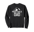 Proud Soccer Goalie Dad Soccer Sweatshirt - Fun Novelty Design Unisex