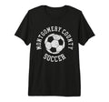 Montgomery County Soccer Distressed T-Shirt - Streetwear Style for Adults