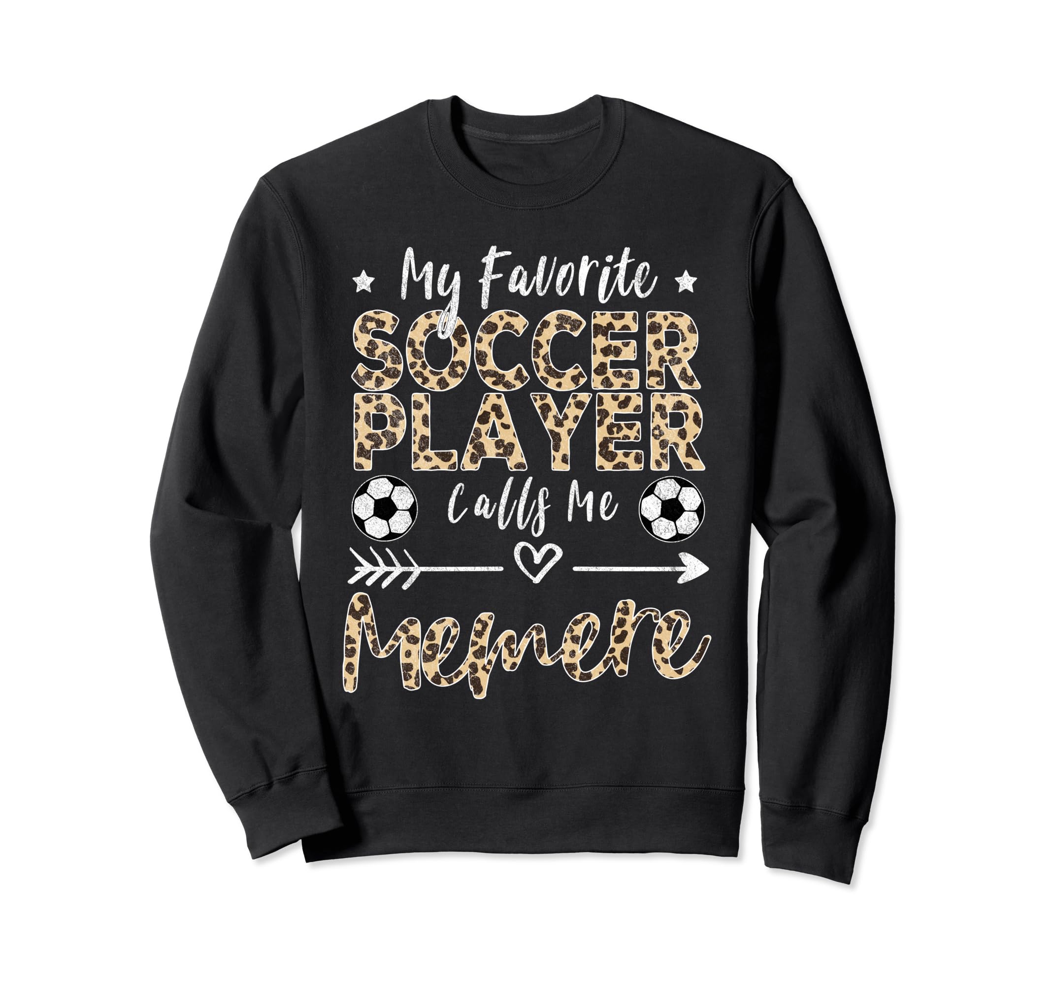 My Favorite Soccer Player Calls Me Sweatshirt - Graphic Print Men Women