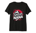 Proud Soccer Nana Funny Grandma Lover T-Shirt - Fun Novelty Design Unisex