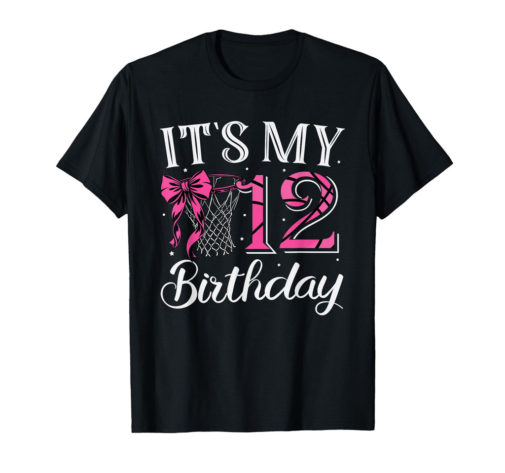 Its My 12 Twelve Birthday Coquette T-Shirt - Unique Graphic for Adults