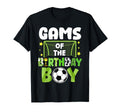 Soccer Gams Birthday Party Family T-Shirt - Aesthetic Graphic Men Women