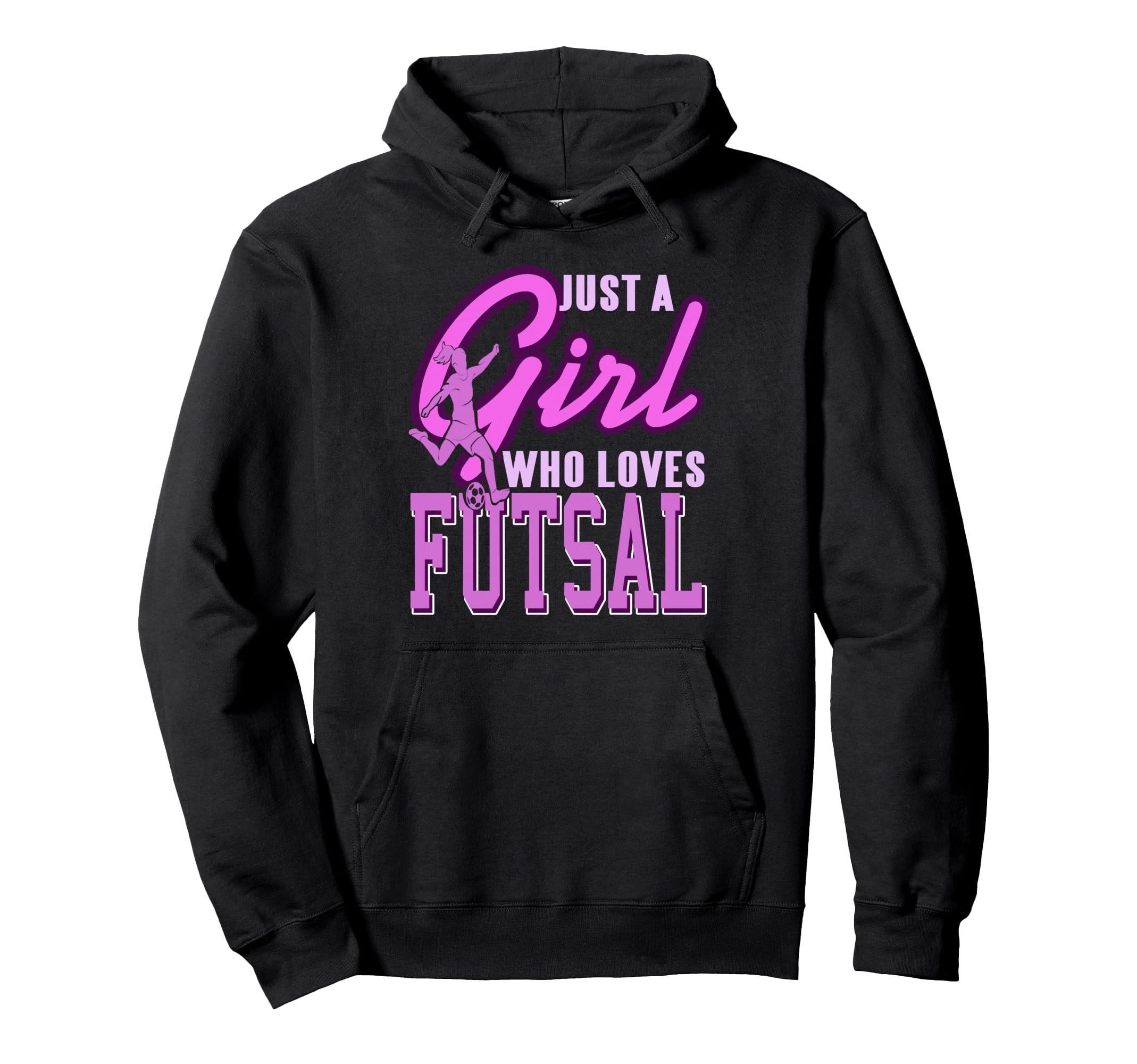 Female Athlete Who Plays And Loves Indoor Hoodie - Minimalist Print Unisex
