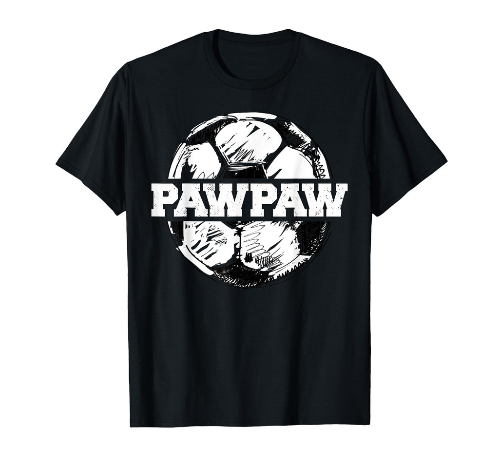Soccer Pawpaw Soccer Ball Split T-Shirt - Fun Novelty Design Men Women
