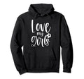 Soccer Football Dad Mom Love My Hoodie - Minimalist Print Unisex