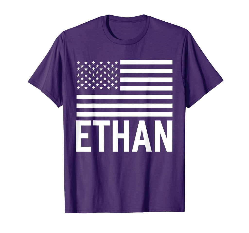 Ethan Birthday Name Usa Personalized T-Shirt - Unique Graphic Unisex