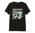 7 Year Old Soccer Birthday 7Th Birthday T-Shirt - Unique Graphic Men Women