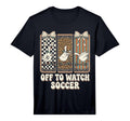 Off To Watch Soccer Silly Goose Funny T-Shirt - Streetwear Style Men Women