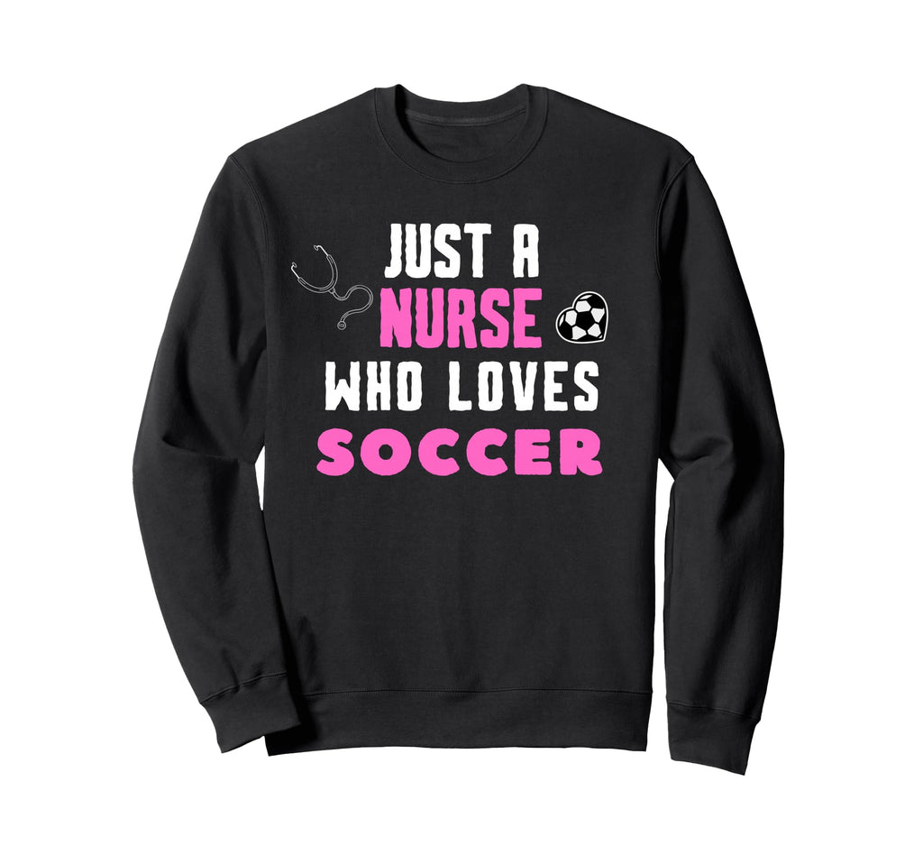 Soccer School Nurse Rn Icu Er Sweatshirt - Custom Art Print for Adults