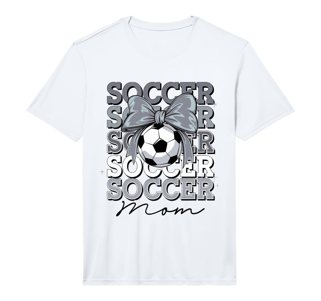 Groovy Soccer Mom Mother Coquette T-Shirt - Fun Novelty Design Men Women