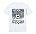 Groovy Soccer Mom Mother Coquette T-Shirt - Fun Novelty Design Men Women