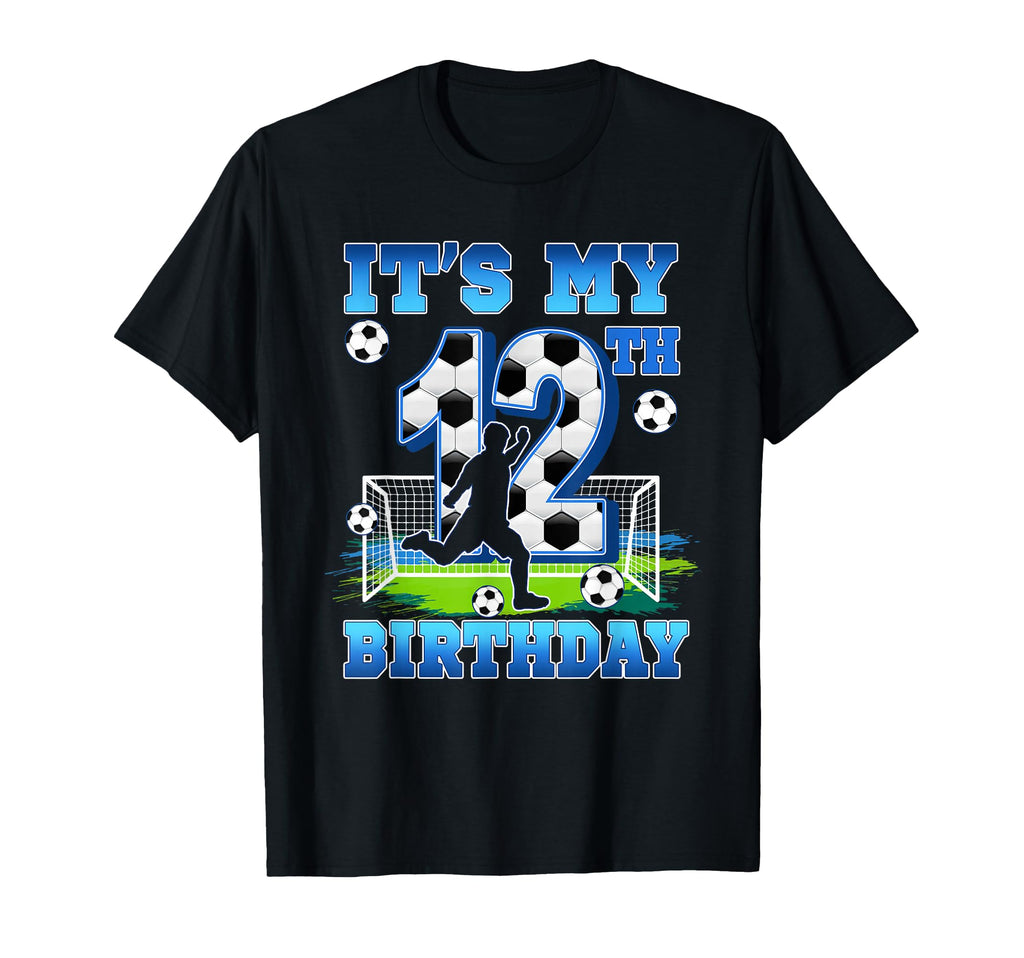 Its My 12Th Birthday 12 Year Old T-Shirt - Custom Art Print Men Women