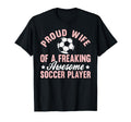 Soccer Player Enthusiast Goalkeeper T-Shirt - Minimalist Print Men Women