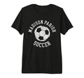 Madison Parish Soccer Distressed 90S T-Shirt - Casual Everyday Wear Unisex