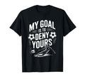 Goal Keeper And Soccer Player Coach T-Shirt - Custom Art Print Men Women