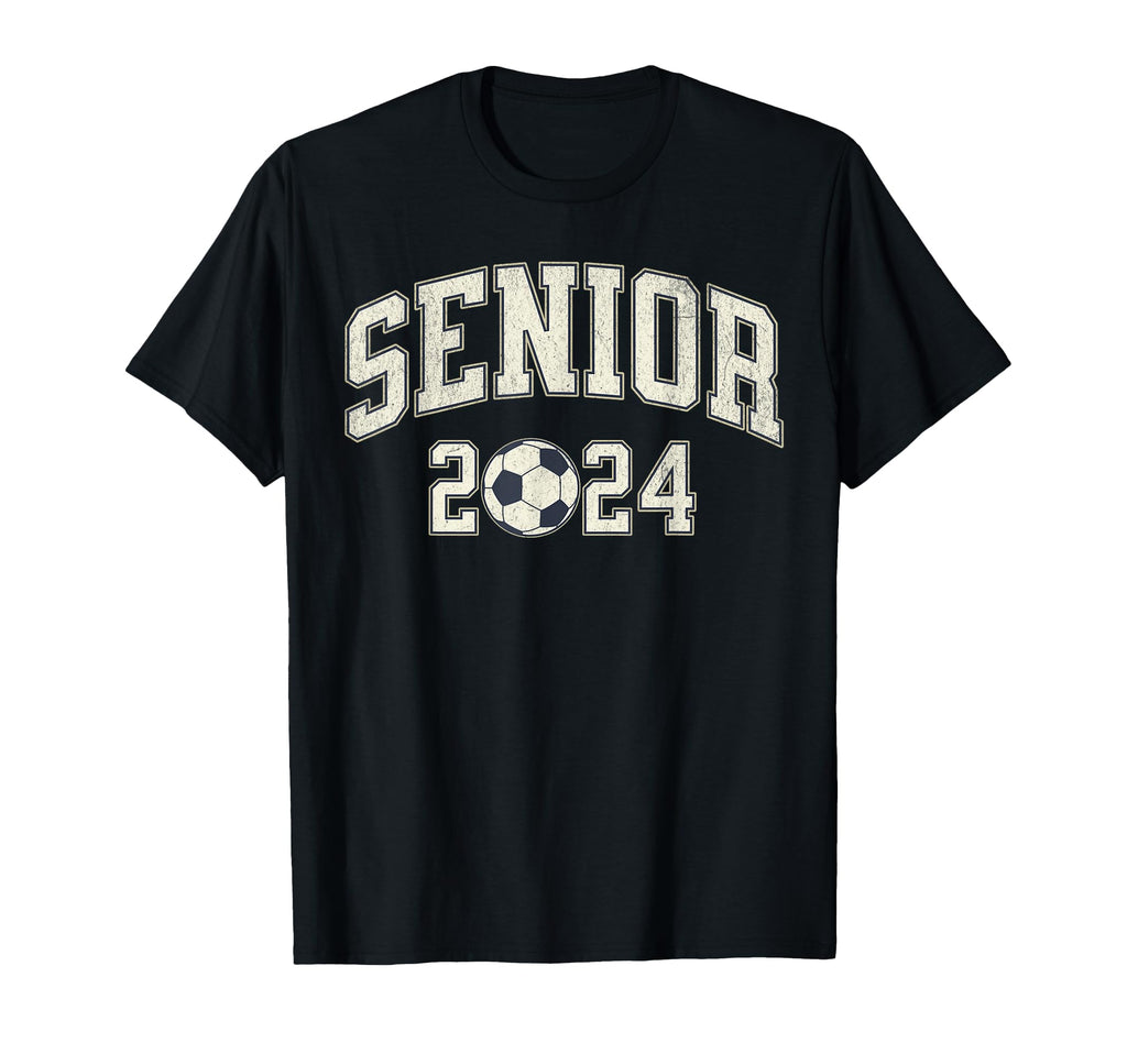 Class 2024 Senior Soccer T-Shirt - Casual Everyday Wear for Adults