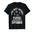 Best Soccer Players Are Born T-Shirt - Fun Novelty Design Men Women
