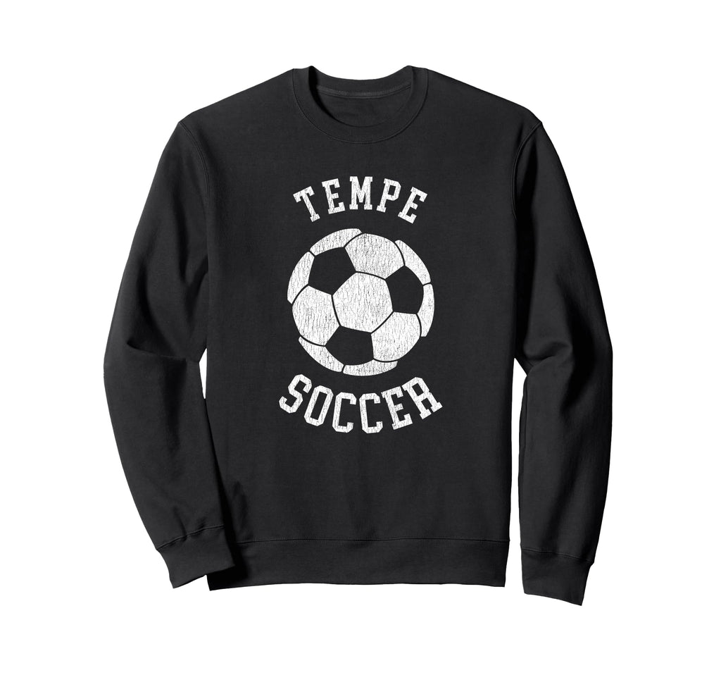 Tempe Soccer Distressed 90S Sweatshirt - Streetwear Style Men Women