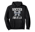 Soccer Abuela Game Day Grandma Soccer Hoodie - Custom Art Print Men Women