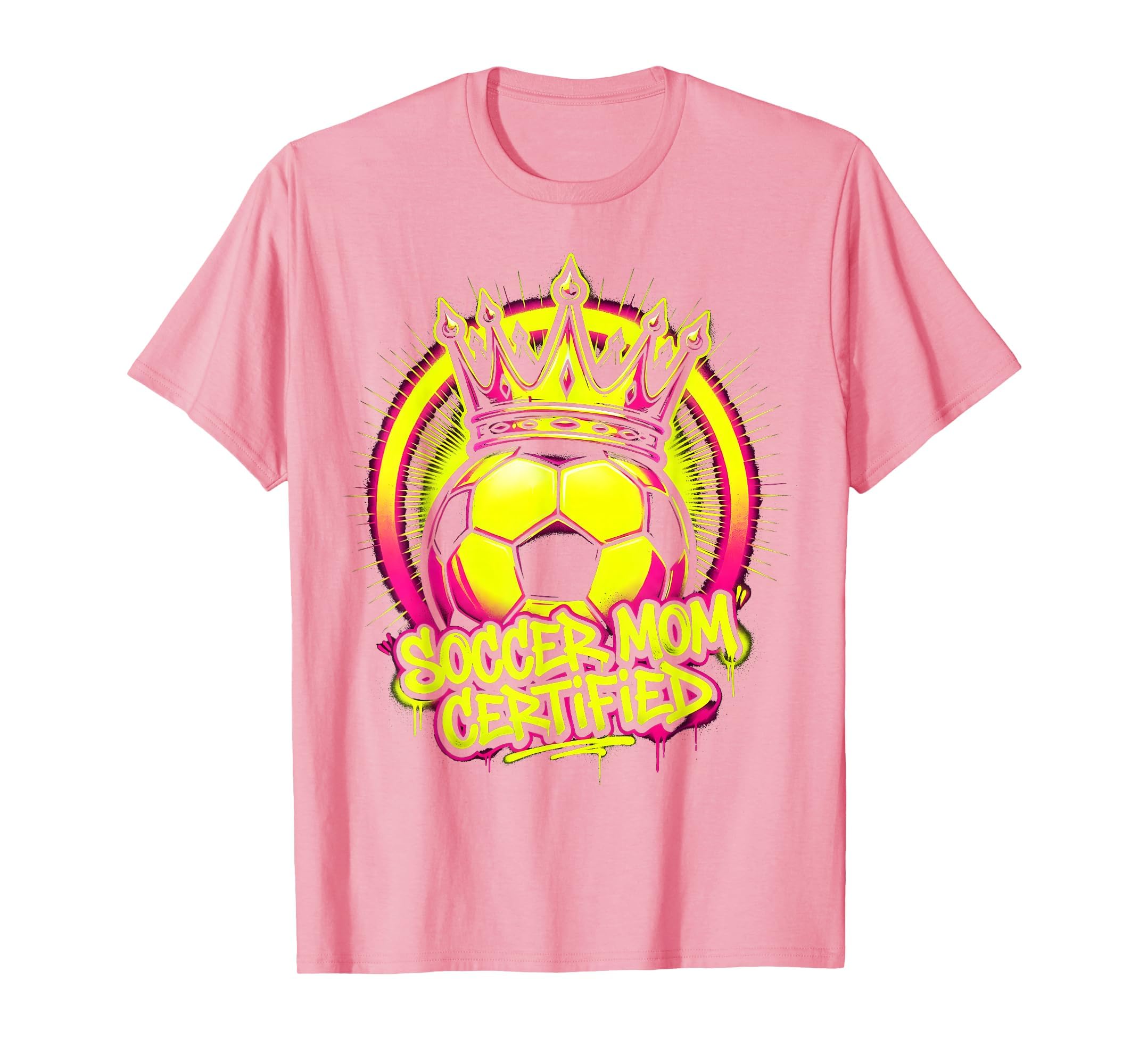 Soccer Mom Certified Mom Year T-Shirt - Aesthetic Graphic for Adults