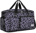 FIORETTO Women's Gym Duffle Bag with Shoes Compartment, 37L Capacity, Ideal for Travel, Gym, Sports, Duffel, Weekender