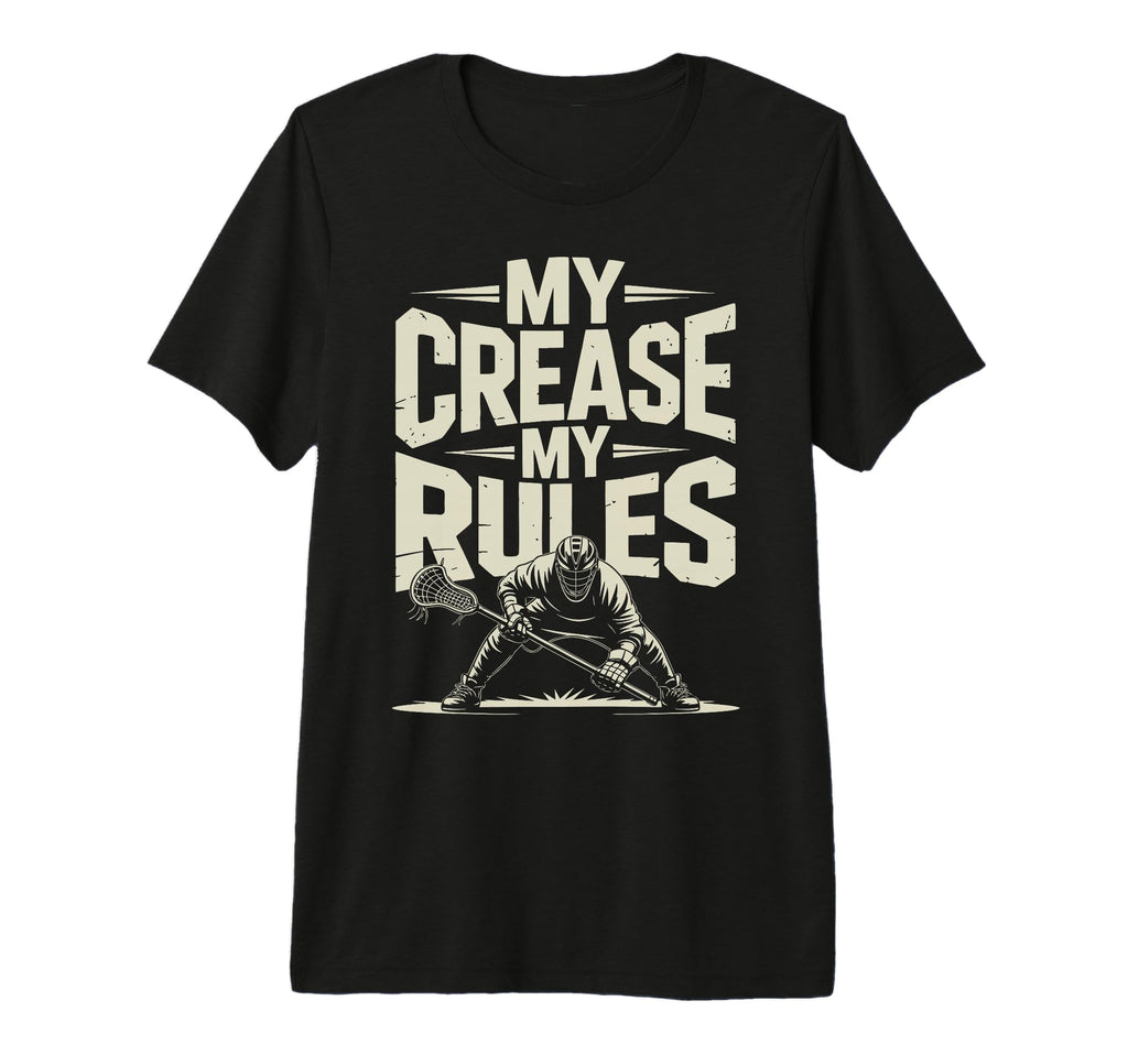 Lacrosse Goalie Lax Goalkeeper Tri Blend T-Shirt - Streetwear Style Unisex