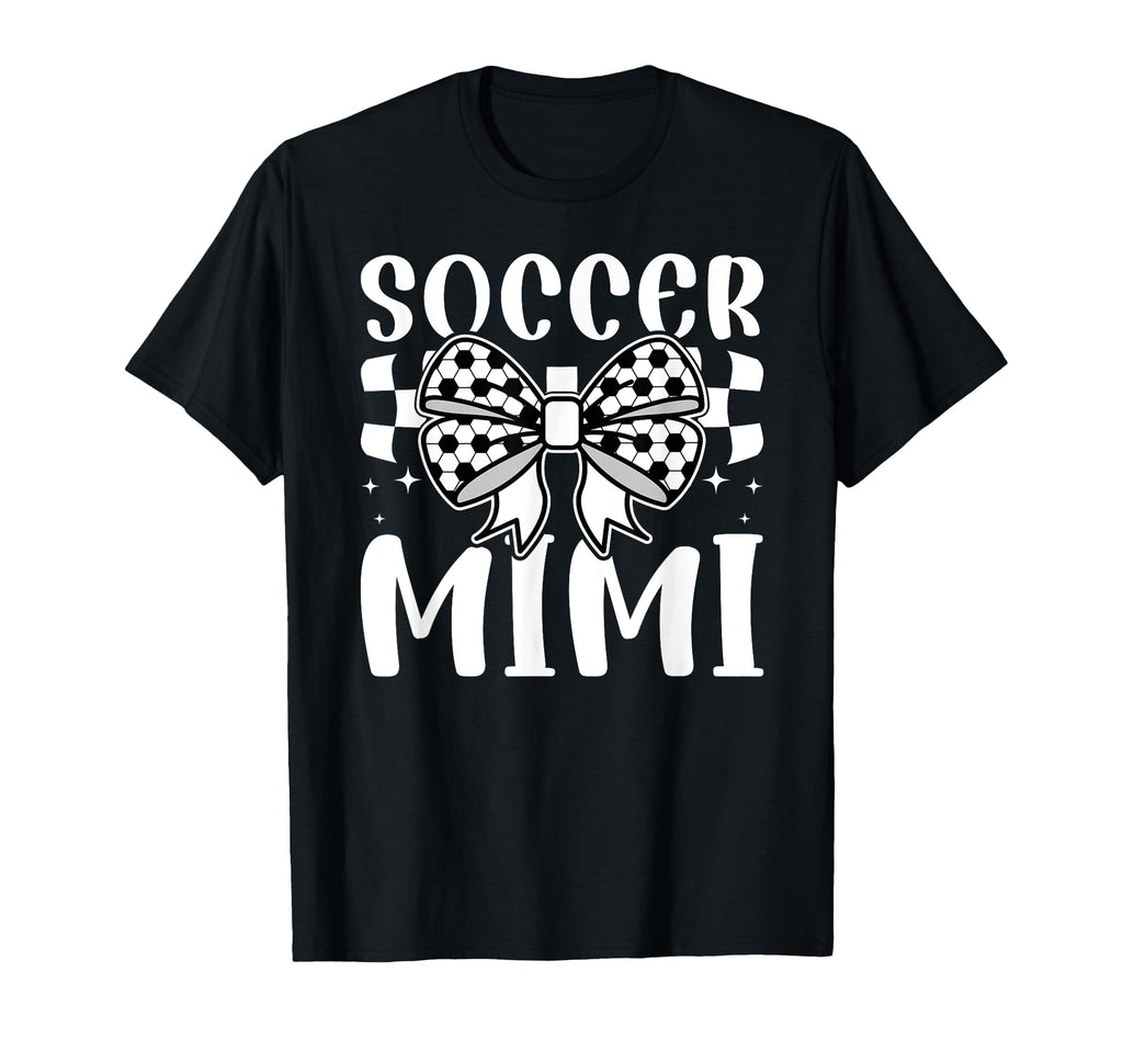 Soccer Mimi Coquette Mimi Soccer T-Shirt - Trendy Graphic for Adults