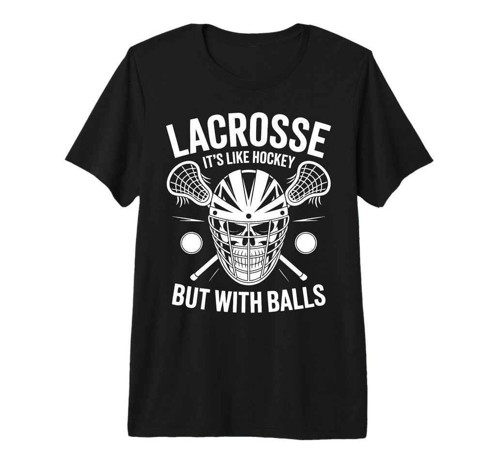 Lacrosse Goalie Funny Lax Goalkeeper T-Shirt - Aesthetic Graphic Unisex