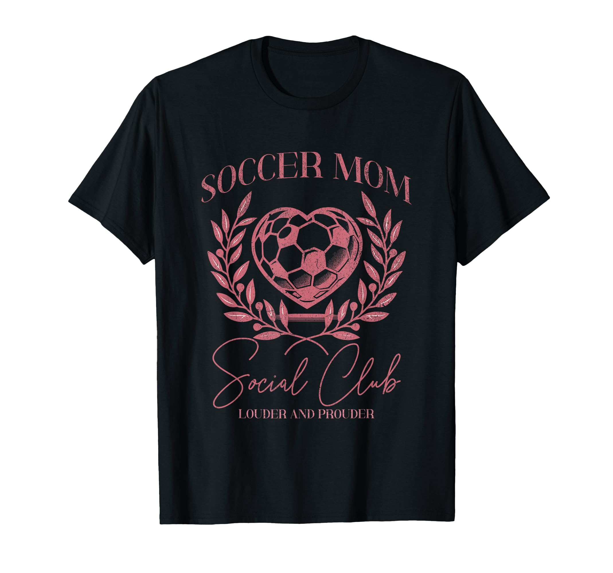 Soccer Mom Social Club Heart Sideline T-Shirt - Streetwear Style Unisex
