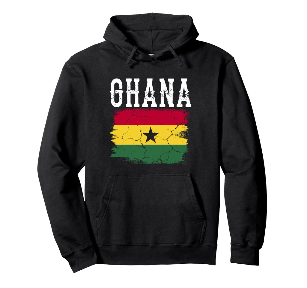 Ghana Flag Patriotic Football Proud Hoodie - Streetwear Style Men Women