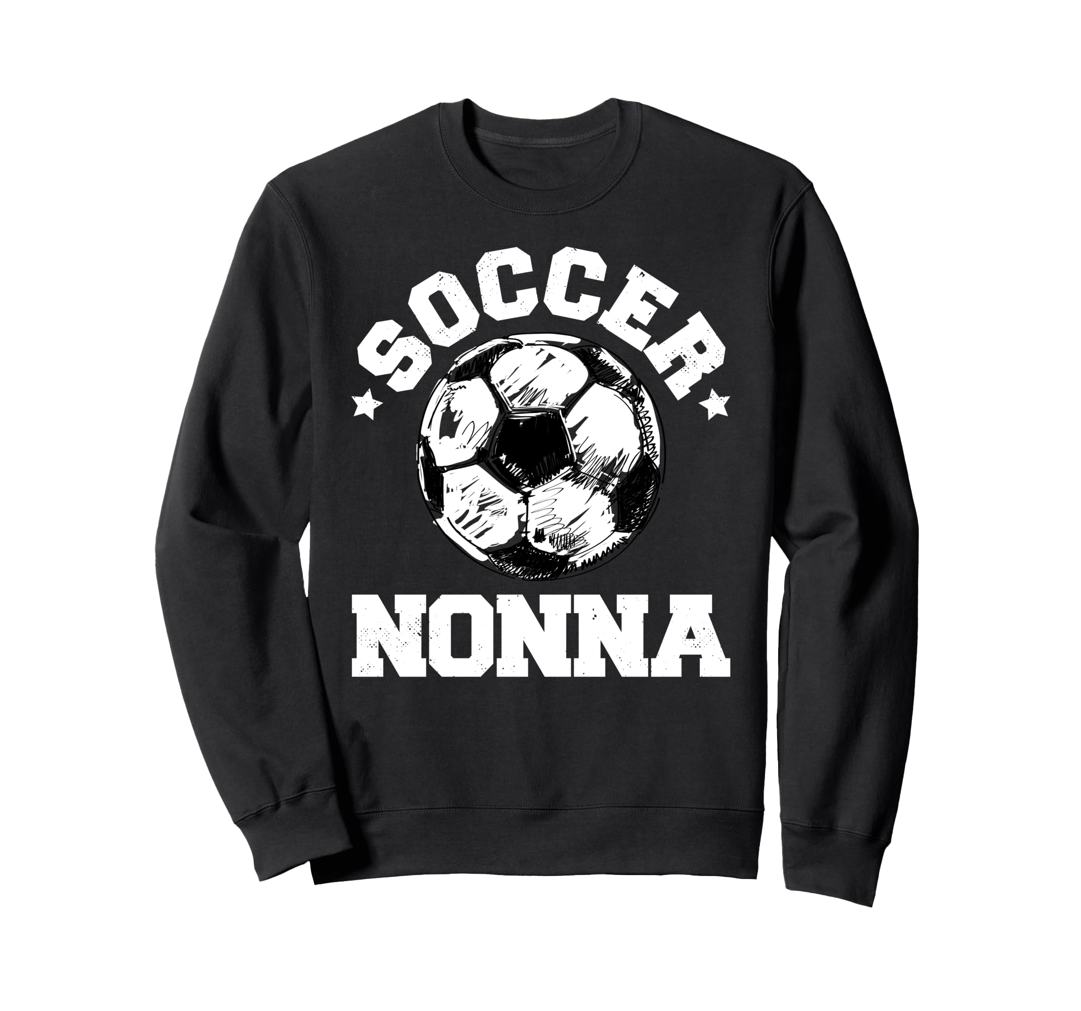 Soccer Nonna Soccer Ball Sweatshirt - Streetwear Style Men Women