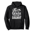 Favorite Ice Hockey Goalie Granny Ice Hoodie - Aesthetic Graphic Men Women