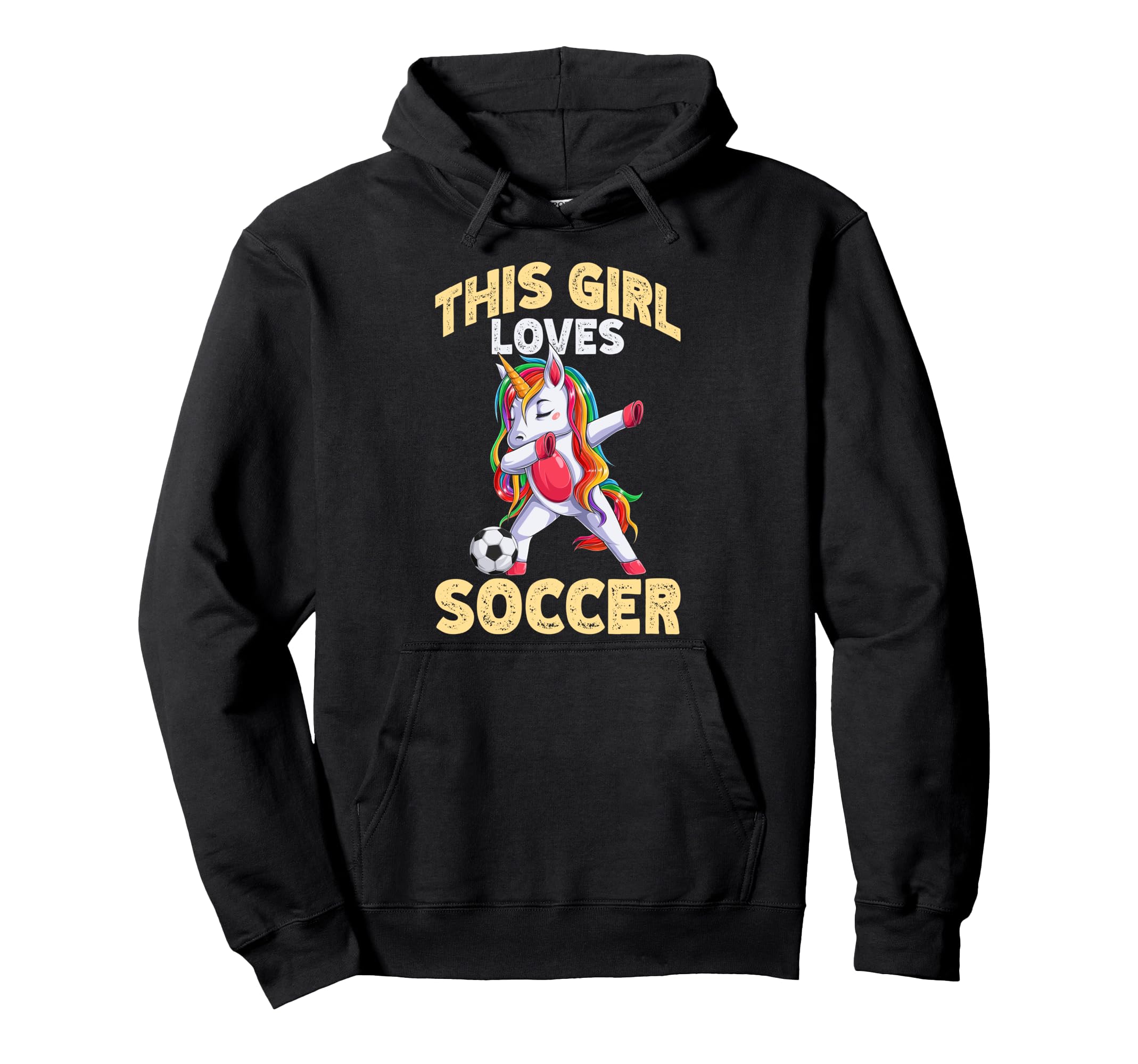 Sport Loves Soccer Hoodie - Custom Art Print for Adults