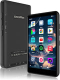 144GB MP3 Player with Bluetooth and WiFi, Android 13 Music Player 4-inch Touch Screen mp4 Players with Bluetooth with Spotify tiktok YouTube Amazon Music, MP4&MP3 Player up to 1TB (Black)