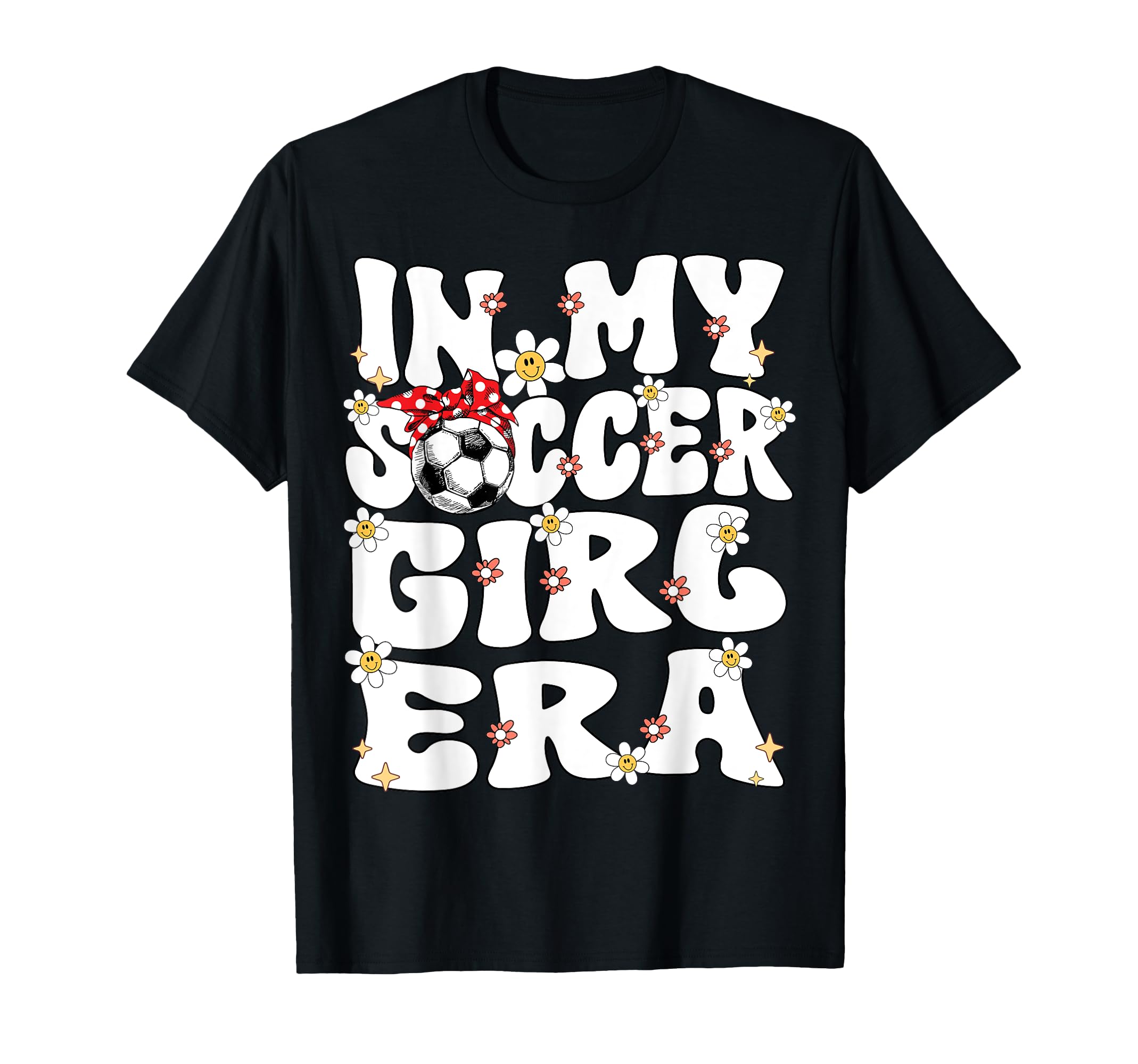 My Soccer Era Groovy Soccer Soccer T-Shirt - Aesthetic Graphic for Adults