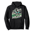 Soccer Just Who Loves Soccer Soccer Hoodie - Casual Everyday Wear Unisex