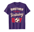 Brother Birthday Soccer Player Bday T-Shirt - Minimalist Print Men Women