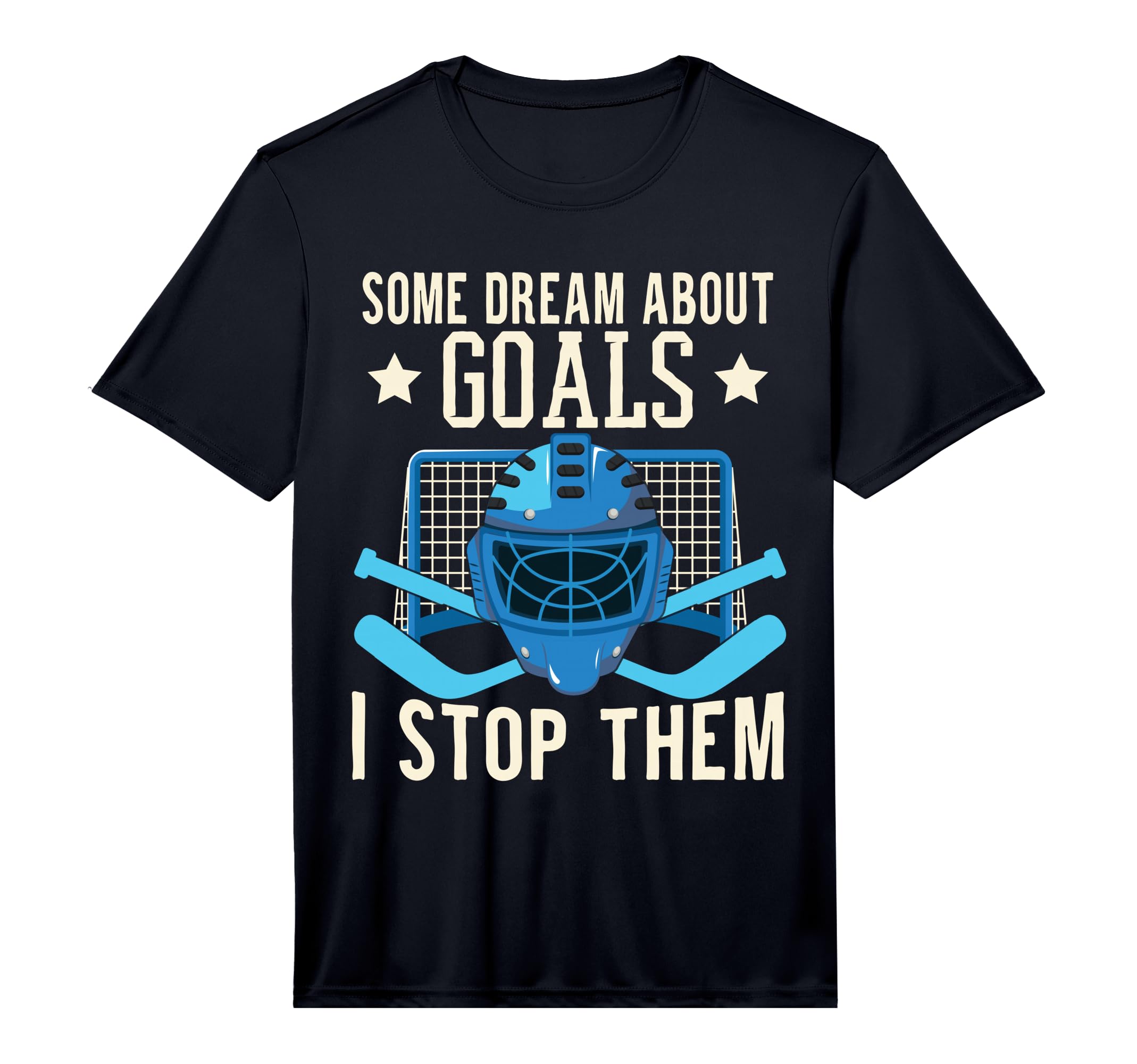 Funny Ice Hockey Player Ice Hockey T-Shirt - Novelty Apparel for Adults
