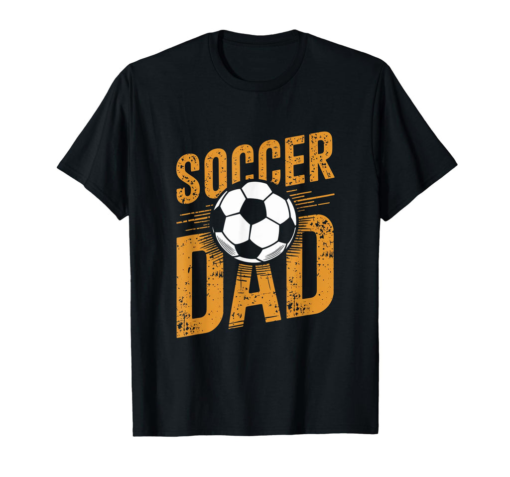 Soccer Dad Funny Fathers Day Daddy Player T-Shirt - Custom Art Print Unisex