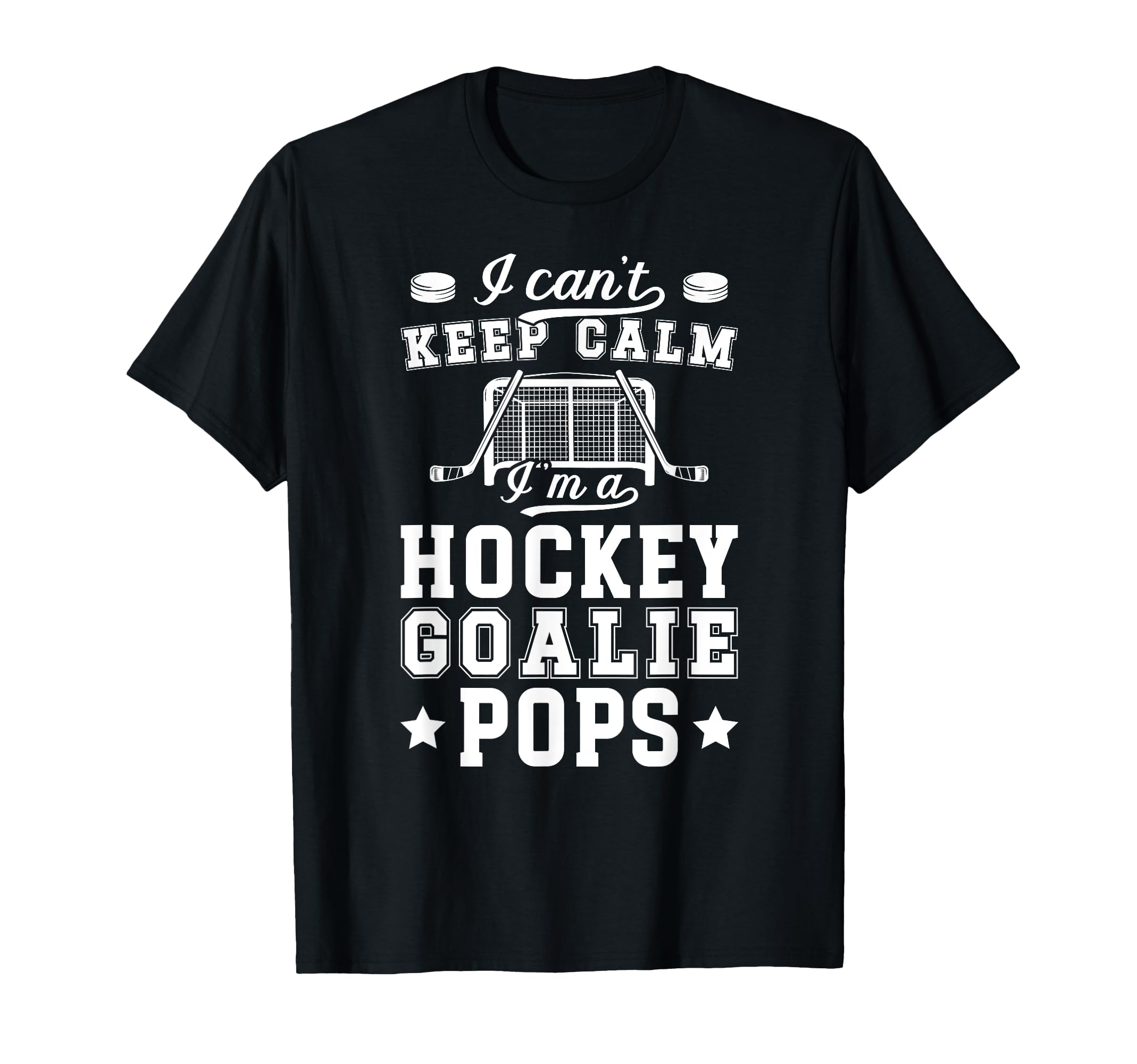 Im Hockey Goalie Pops Ice Hockey T-Shirt - Unique Graphic Unisex
