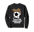 Soccer Assistant Coach Funny Sweatshirt - Fun Novelty Design for Adults