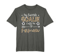 My Favorite Goalie Calls Me Memaw Soccer T-Shirt - Unique Graphic Unisex