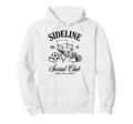 Sideline Social Club Cheer Snack Repeat Hoodie - Trendy Graphic for Adults
